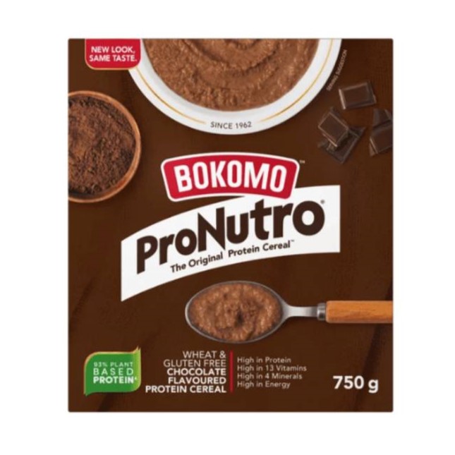 Bokomo Pronutro Chocolate Wheat & Gluten Free Cereal 750g